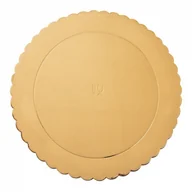 Formy do ciast - Podkład pod tort, ciasto złoty 26 cm kod: O-871409 - miniaturka - grafika 1