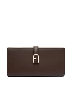 Furla Duży Portfel Damski Flow Continental Bifold WP00402 BX2045 CN 4284S 1007 Brązowy - Portfele - miniaturka - grafika 1