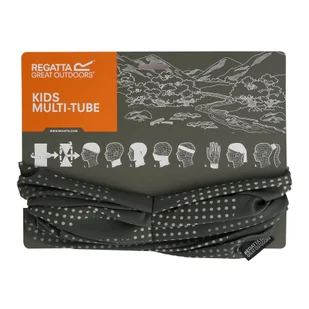 Regatta Komin dziecięcy Printed II Zielony - Szaliki i chustki dla dzieci - miniaturka - grafika 1