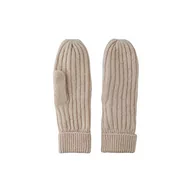 Rękawiczki - PIECES Damskie rękawiczki wełniane PCJESLIN Wool Mittens NOOS BC Woll-Fäustling, Whitecap Gray, One Size - miniaturka - grafika 1
