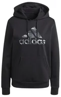 Bluzy damskie - adidas Damska bluza z kapturem moro, XS - miniaturka - grafika 1