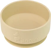 Miseczki i talerzyki dla dzieci - Moomin Silicone bowl, latte beige - miniaturka - grafika 1