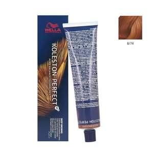 Wella Professionals Koleston Perfect Me+ 60ml Farba do włosów, Koleston Perfect Me - 8/74 - Farby do włosów i szampony koloryzujące - miniaturka - grafika 1