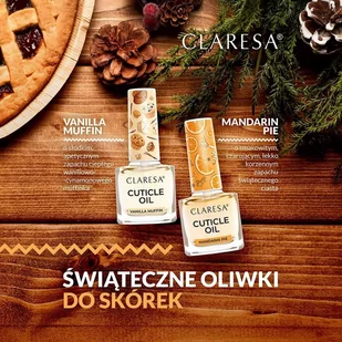 CLARESA oliwka do skórek Mandarin Pie 5ml - Akcesoria do paznokci - miniaturka - grafika 2