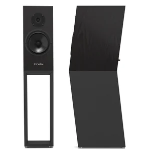 ZESTAW kolumny podstawkowe (para) Pylon Audio Diamond Monitor 18 MkII + standy Dąb Czarny - Głośniki i kolumny - miniaturka - grafika 1