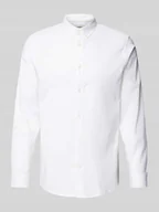 Koszule męskie - Koszula casualowa o kroju regular fit z listwą guzikową - miniaturka - grafika 1