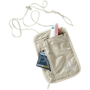 Saszetka portfel na szyję Deuter Security Wallet I - sand - Nerki - miniaturka - grafika 1