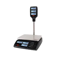 Wagi sklepowe - Waga elektroniczna Dibal PI-100 RS PI-100T RS, z wysięgnikiem - miniaturka - grafika 1