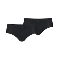 Bielizna sportowa damska - Zestaw 2 szt. Puma Sport Hipster Seamless w kolorze czarnym - miniaturka - grafika 1