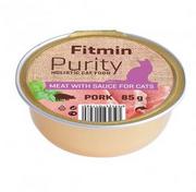 Mokra karma dla kotów - Fitmin cat Purity alutray Pork 85g - miniaturka - grafika 1