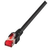 Kable miedziane - EFB Elektronik RJ45 S/FTP Cat6 kabel sieciowy Czarny 30 m S/FTP (S-STP) - miniaturka - grafika 1