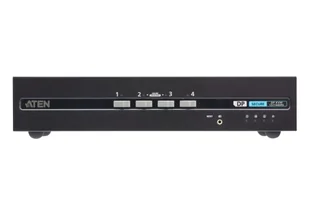 ATEN CS1144DP4 przełącznik KVM Czarny - Przełączniki KVM - miniaturka - grafika 1