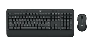 Logitech MK545 ADVANCED Wireless Keyboard and Mouse Combo klawiatura Dołączona myszka Biuro RF Wireless Francuski Czarny 920-008982 - Zestawy myszka + klawiatura - miniaturka - grafika 1
