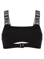 Stroje kąpielowe - Calvin Klein - Damska góra od bikini  z wypełnieniem, czarny - miniaturka - grafika 1