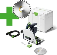 Piły elektryczne - Pilarka tarczowa Festool TS 60 K-Plus Master Edition 577847 1500 W 168 mm - miniaturka - grafika 1