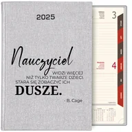 Notesy i bloczki - KALENDARZ TERMINARZ SREBRNY B5 2025 PREZENT DLA NAUCZYCIELKI ORGANIZER WZ - miniaturka - grafika 1