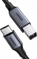 Kable USB - Kabel USB Ugreen Kabel USB-C do USB-B 2.0 (do drukarki) Ugreen US370, 2m (czarny) - miniaturka - grafika 1