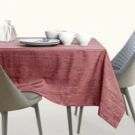 Obrusy i serwetki - Obrus Vesta Różowy Tłoczony Nowoczesny 40x140 AmeliaHome - TCLOTH/AH/VESTA/BRD/OLDROSE/40X140 - miniaturka - grafika 1