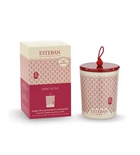 Świece - Esteban Paris Perfums Esteban Paris Perfums Esprit De The Candle Świeca 170g - grafika 1