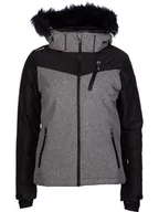 Kurtki narciarskie - Peak Mountain Kurtka narciarska w kolorze szarym - miniaturka - grafika 1