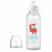 Butelki dla niemowląt - Dr Browns Butelka 250ml z ustnikiem sil lisek 03618 - miniaturka - grafika 1