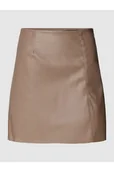 Spódnice - Spódnica mini z imitacji skóry model CLARA - Noisy May - miniaturka - grafika 1