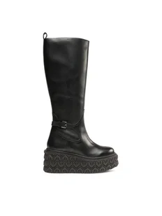 Patrizia Pepe Kozaki 8Y0057/L078-K103 Czarny - Kozaki damskie - miniaturka - grafika 1