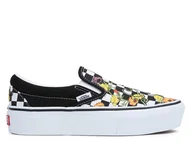 Sneakersy damskie - "Vans Classic Slip-On Platform Damskie Czarne (VN0A5KXIBML)" - miniaturka - grafika 1