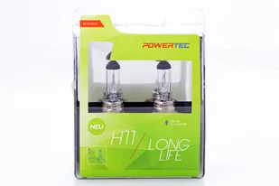Żarówki M-TECH H11 12V 55W Powertec Longlife, 2 sztuki - Żarówki samochodowe - miniaturka - grafika 1