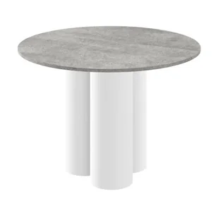 Stół RAVEO Grey Stone MAT + Biały HG - Stoły - miniaturka - grafika 1