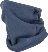 Apaszki i szaliki damskie - Komin polarowy bandana 4F BDAU043 denim 32S - miniaturka - grafika 1