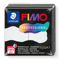 Masy plastyczne - Staedtler Masa termoutwardzalna Fimo 57g biały - miniaturka - grafika 1