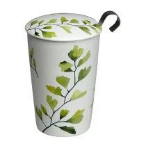 Eigenart Eigenart TeaEve kubek z zaparzaczem 350ml Trees Gingko - Kubki - miniaturka - grafika 1