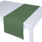 Obrusy i serwetki - Dekoria pl pl Bieżnik prostokątny butelkowa zieleń 40 × 130 cm Loneta 410-133-18 - miniaturka - grafika 1