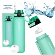 Butelki filtrujące - Wessper B4 Tritan Actitex Butelka filtrująca 0,5L zielona + filtr - miniaturka - grafika 1