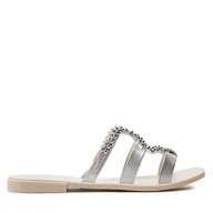 Klapki i japonki damskie - Klapki Melissa Melissa Slide + Bo.Bo. Ad 33862 Biały - miniaturka - grafika 1