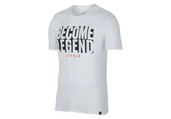 Koszulki męskie - Nike Air Jordan Become Legend Tee White - miniaturka - grafika 1