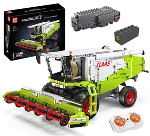 Klocki pojazd sterowany KOMBAJN CLAAS 1265-klocków 2-silniki pilot 40cm - Klocki - miniaturka - grafika 1