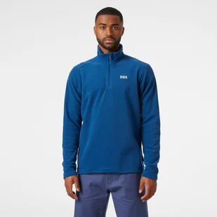 Męski polar nierozpinany bez kaptura HELLY HANSEN DAYBREAKER FLEECE - niebieski - Koszulki sportowe męskie - miniaturka - grafika 1
