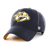 Czapki męskie - Męska czapka z daszkiem 47 Brand NHL Nashville Predators Ballpark Snap ’47 MVP - miniaturka - grafika 1