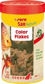 Pokarm dla ryb - Sera San Nature 250 ml,płatki - pokarm wybarwiający premium - miniaturka - grafika 1