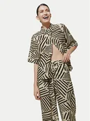 Koszule damskie - Vila Koszula Sasja 14102850 Beżowy Loose Fit - miniaturka - grafika 1