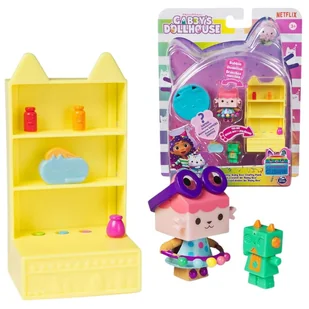 Koci Domek Gabi Zestaw Baby Box Warsztat Tekturzątka Kocie Mebelki + Akcesoria - Figurki dla dzieci - miniaturka - grafika 1