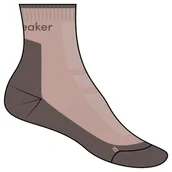 Skarpetki dla dzieci - Skarpetki damskie Icebreaker Hike+ Ultralight Quarter Pink Quartz/Porcini L - miniaturka - grafika 1