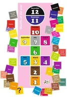 Maty piankowe - Mata Edukacyjna Months Of The Year + 35 Tafli - miniaturka - grafika 1