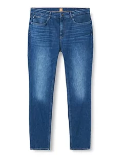 Spodnie damskie - BOSS Damskie spodnie jeansowe Jackie Slim Mr, Otwarty niebieski 460, 54 - grafika 1