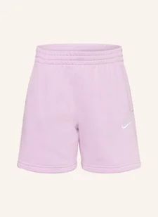 Nike Szorty Dresowe New Sportswear Club lila - Spodenki damskie - miniaturka - grafika 1