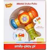 Grzechotki dla dzieci - Smily Play Grzechotka młotek SP83695 AN01 - PLAY - miniaturka - grafika 1
