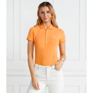 POLO RALPH LAUREN Polo JULIE | Slim Fit - Koszulki i topy damskie - miniaturka - grafika 1