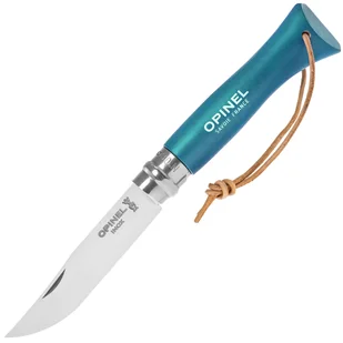 Nóż składany Opinel No.6 Colorama Inox - Turquoise - Noże - miniaturka - grafika 1